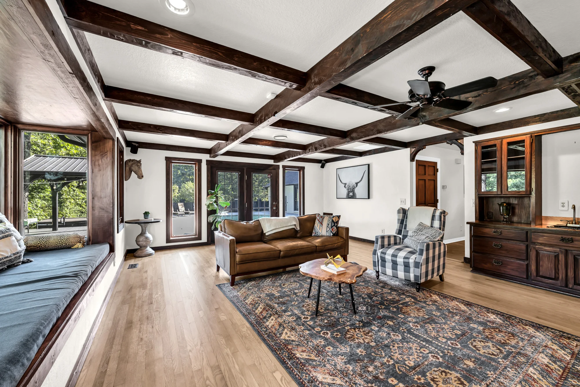 Interiors · Spacious family room