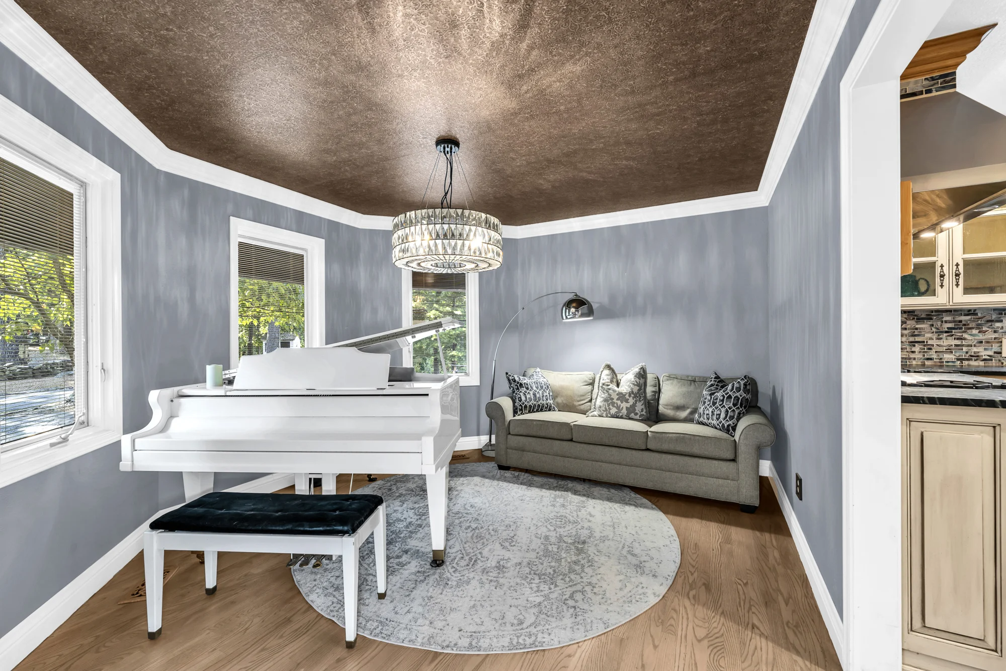 Interiors · Bay-window sitting room