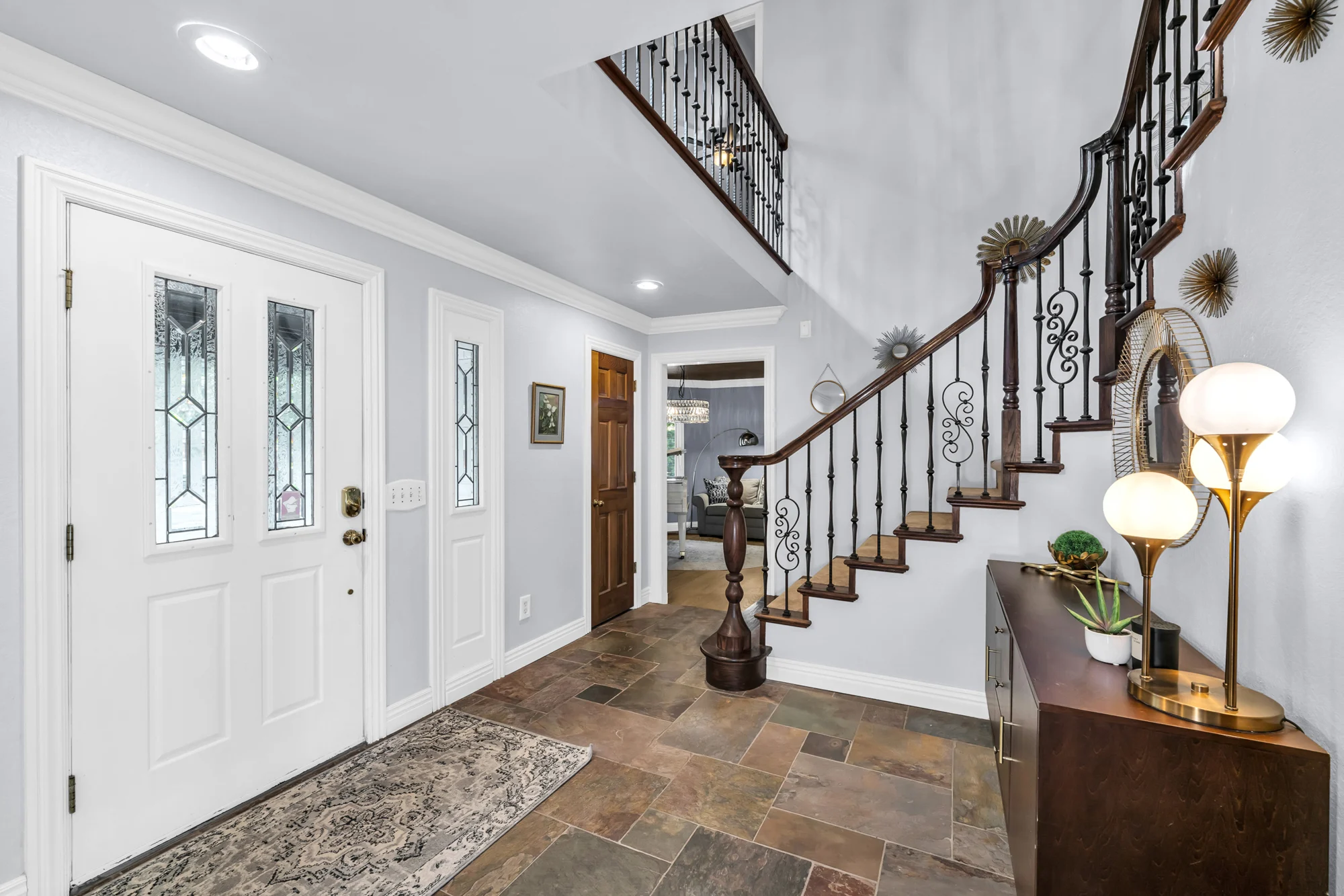 Interiors · Welcoming entry hall