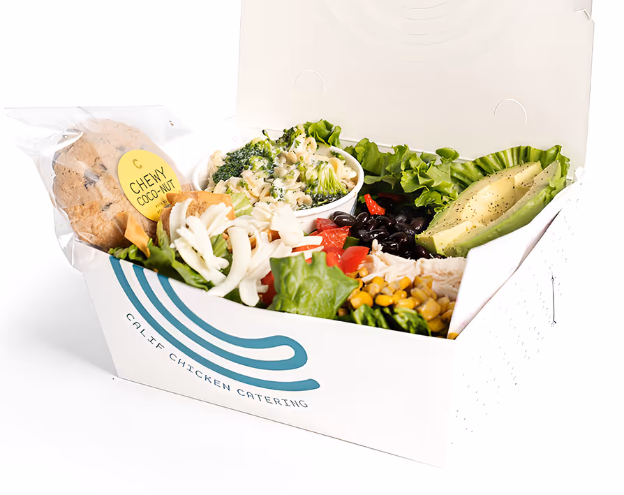 Salad + Cookie Add Side 3.00 (shown above)