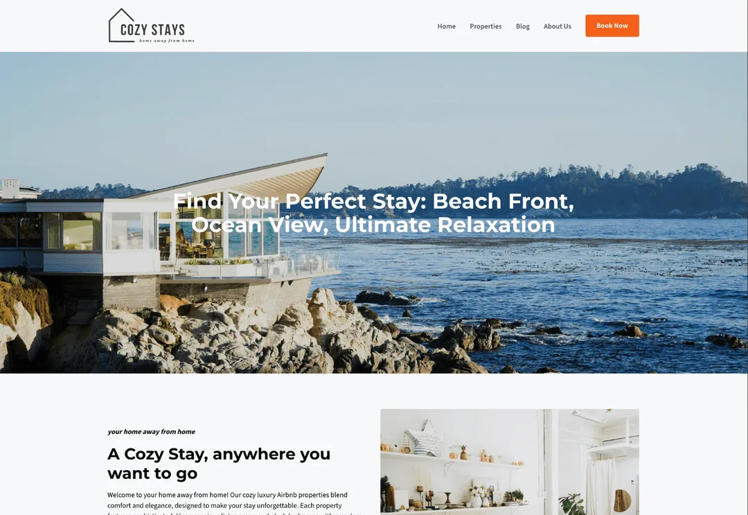 DIY design homepage