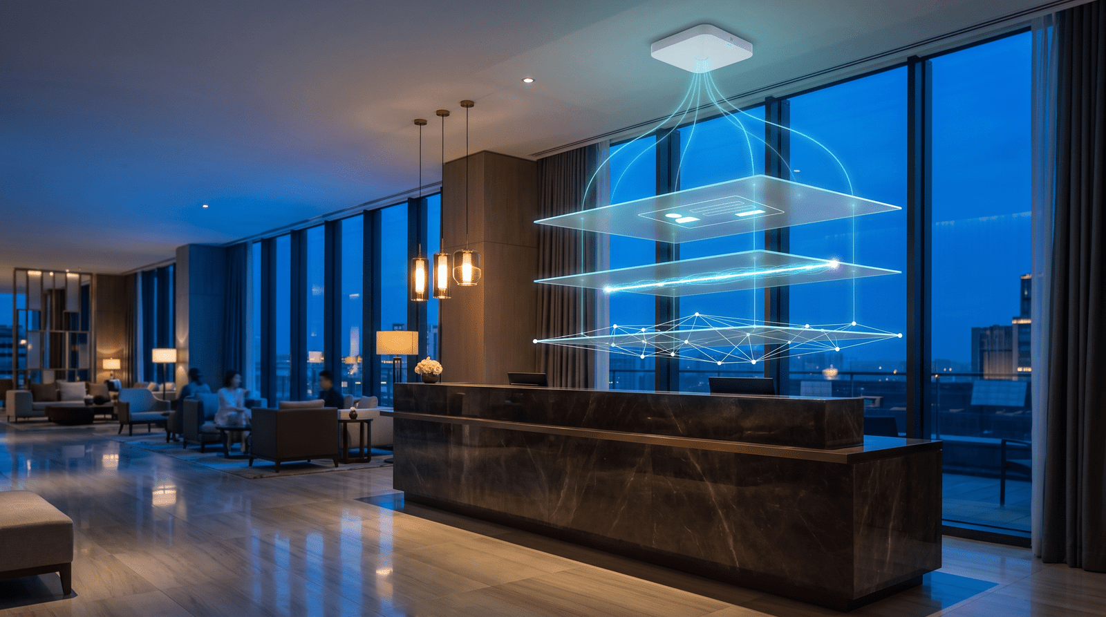 Hotel WiFi solutions stack a guest software layer on top of the access points a property already owns.