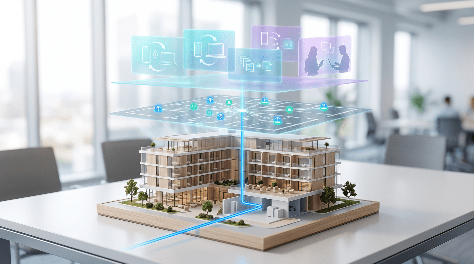 Every hotel WiFi system has three layers: hardware, the internet connection and the guest software layer.