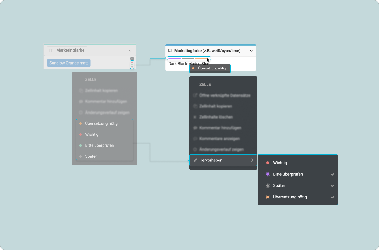 New VeloPIM Context Menu