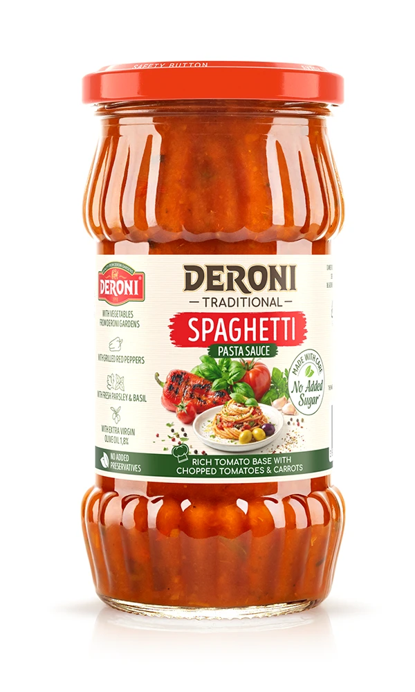 Deroni Traditional Spaghetti Pasta Sauce