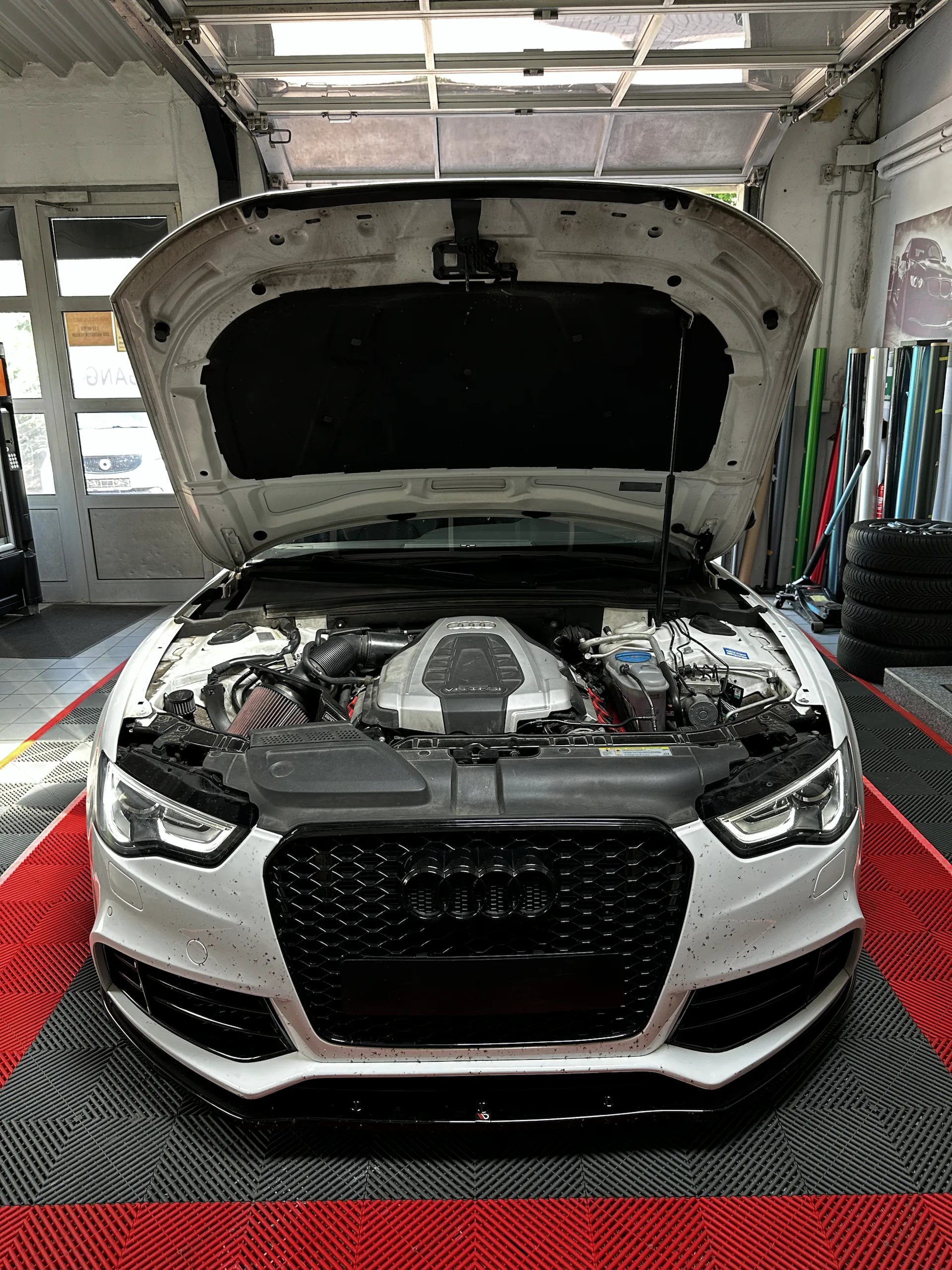 Steuergeräte-Zugriff und Codierung an einem Audi bei FS Performance Hamburg