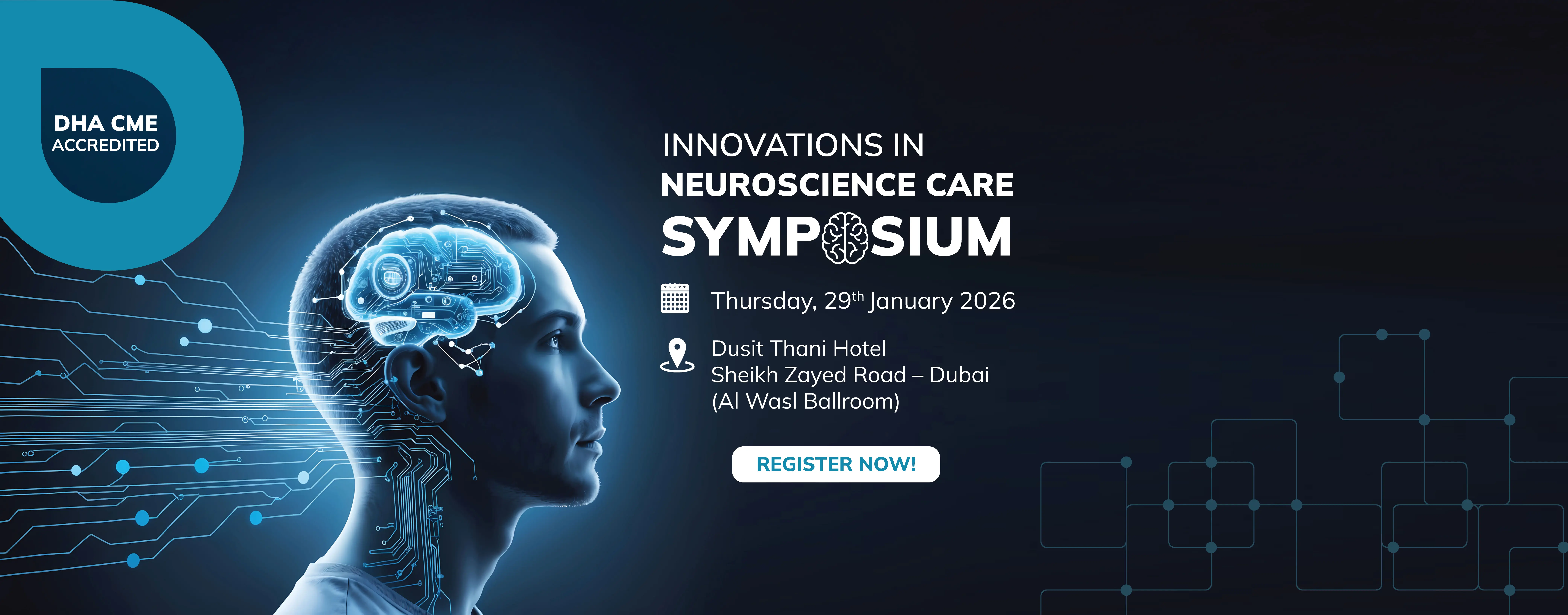 Innovations in Neuroscience Care Symposium on 29th January 2026 in Dubai
