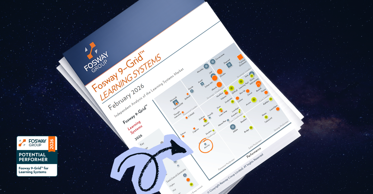 Atrivity Recognised in the 2026 Fosway 9-Grid™ for Learning Systems