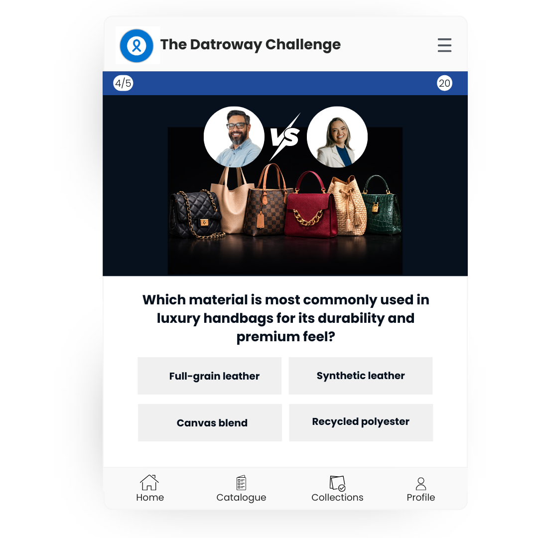 Question related to fashion and luxury challenge