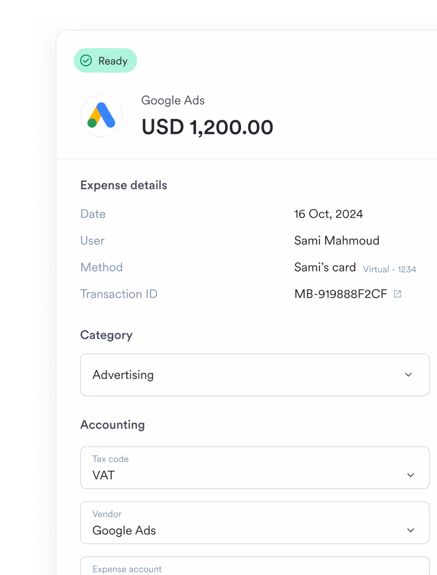 A screenshot of the google ads user interface.
