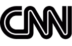 White stylized letters forming 'CNN' on a black background.