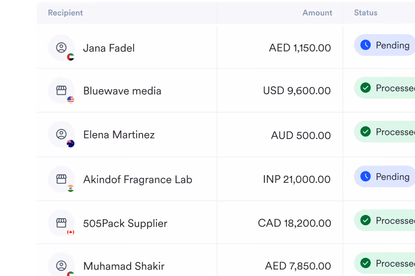 paymnets history