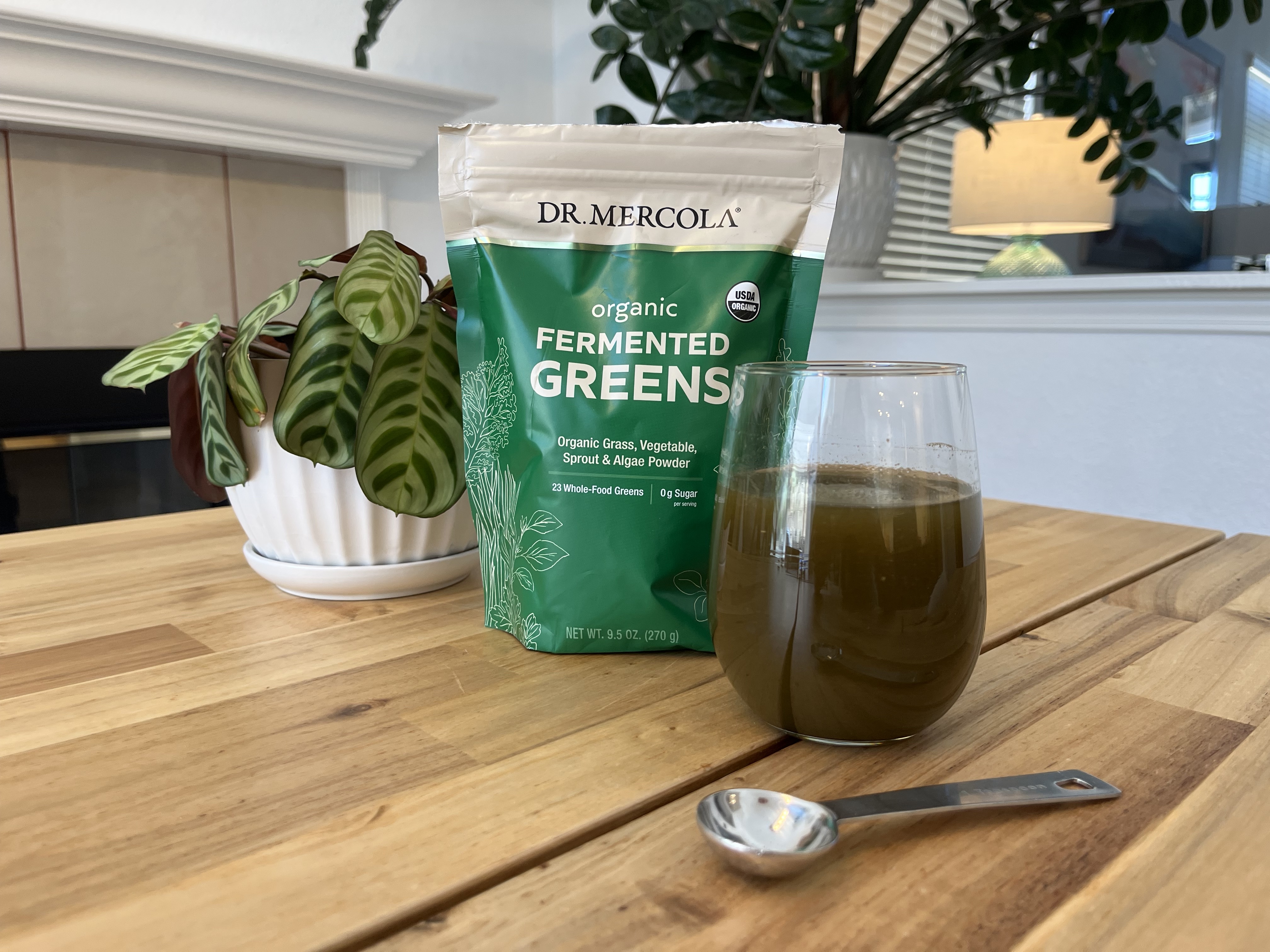 Dr Mercola Organic Fermented Greens Powder