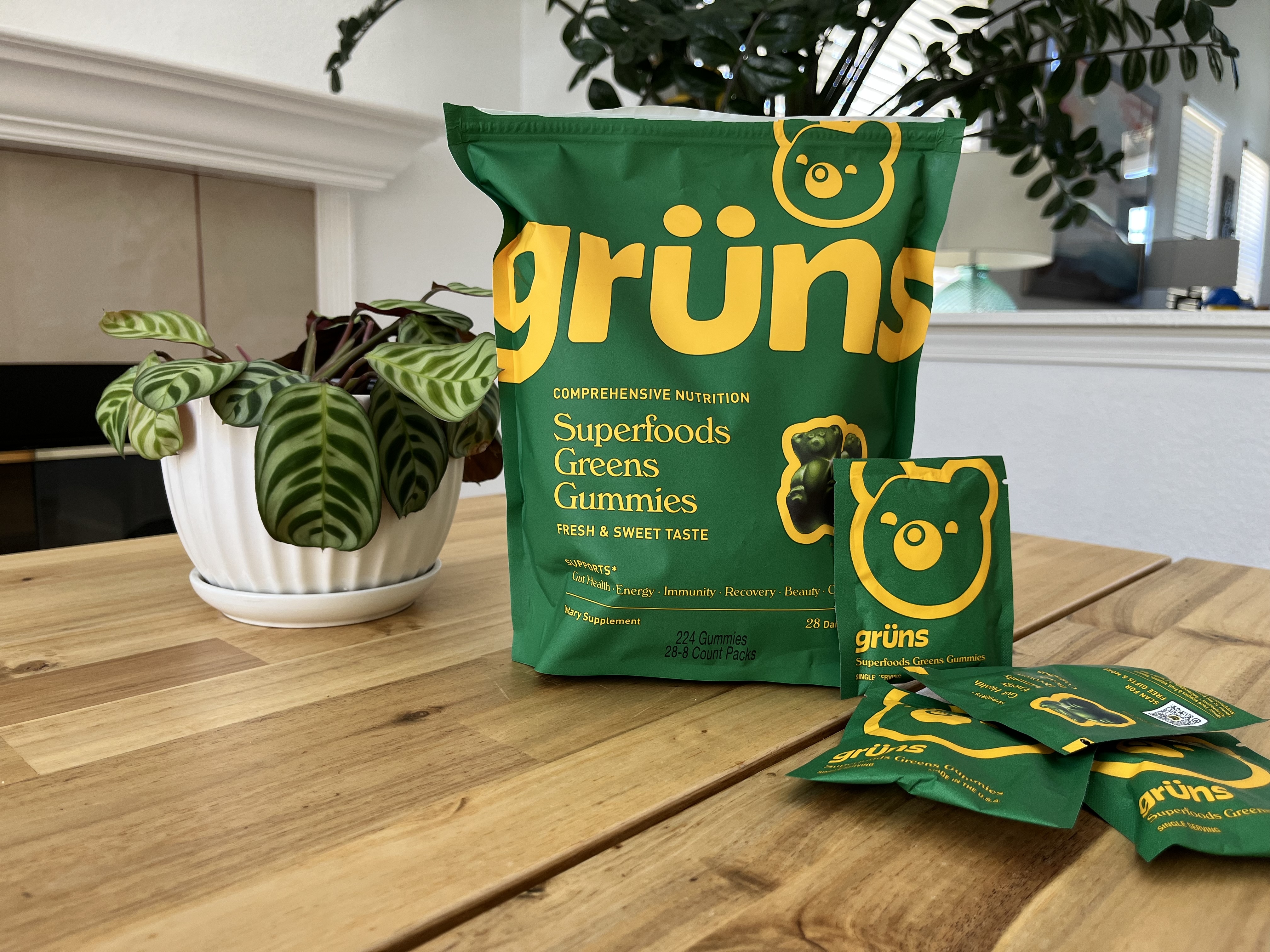 Grüns Daily Green Gummies