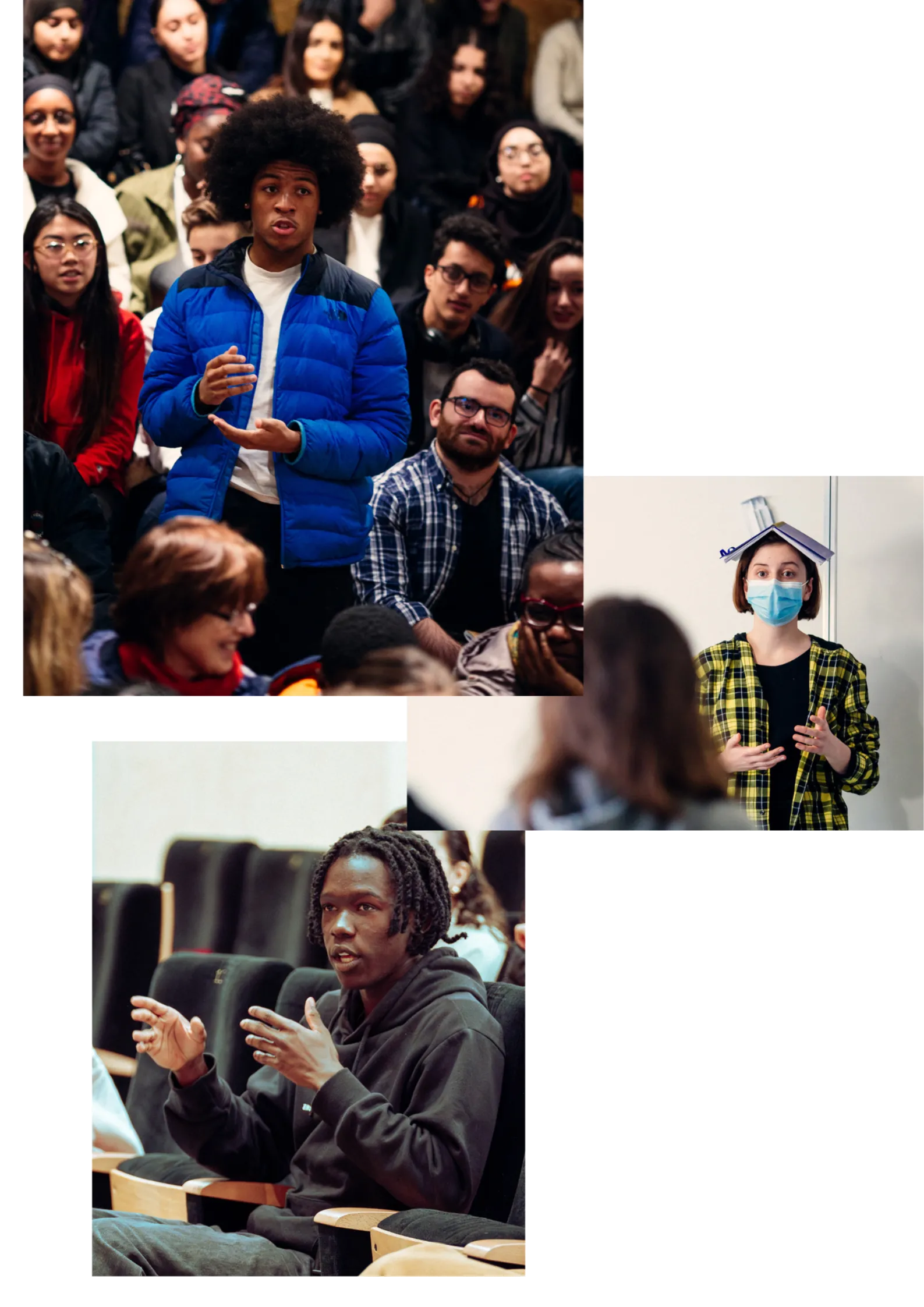 Atelier éloquence de jeunes en apprentissage avec plaisir