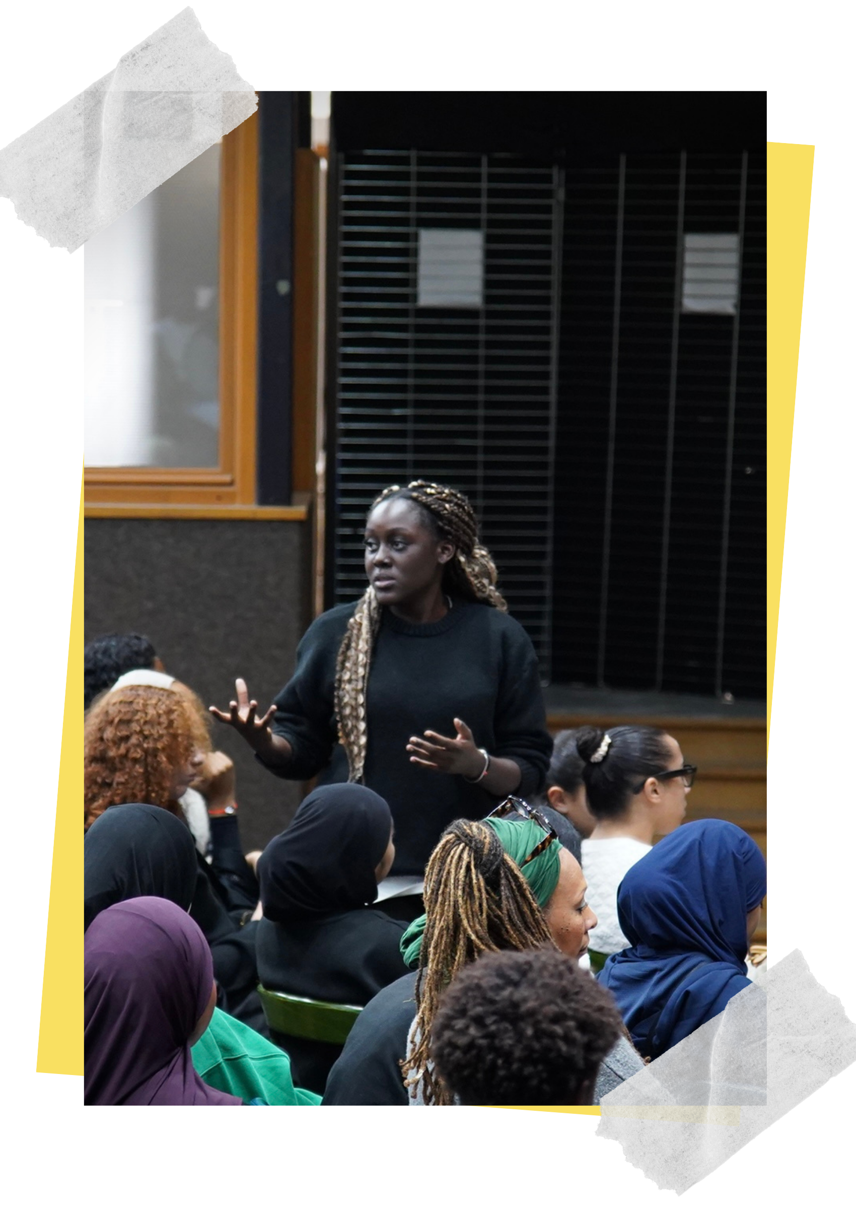 Atelier éloquence de jeunes en apprentissage avec plaisir