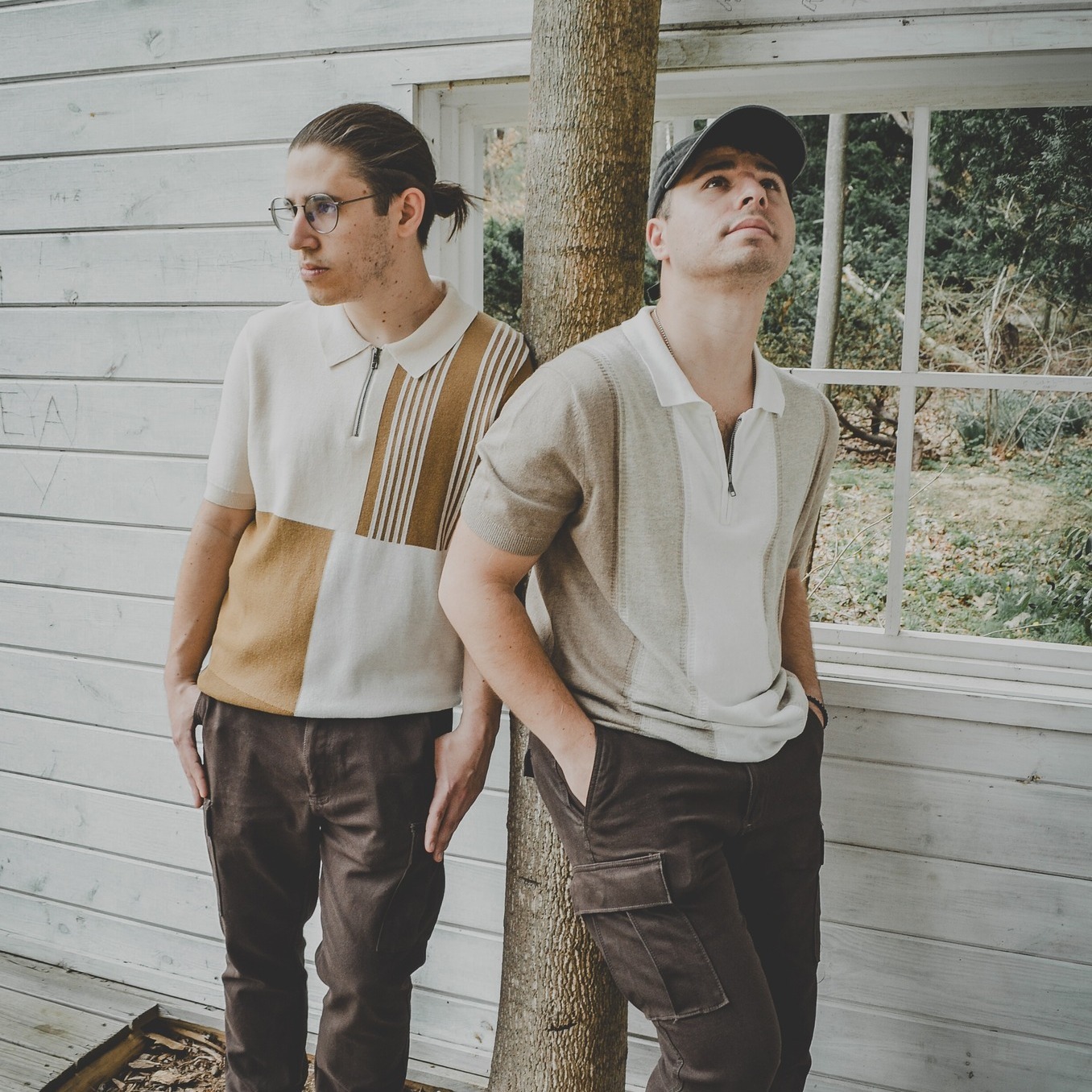  Electronic rock duo SadBois press photo