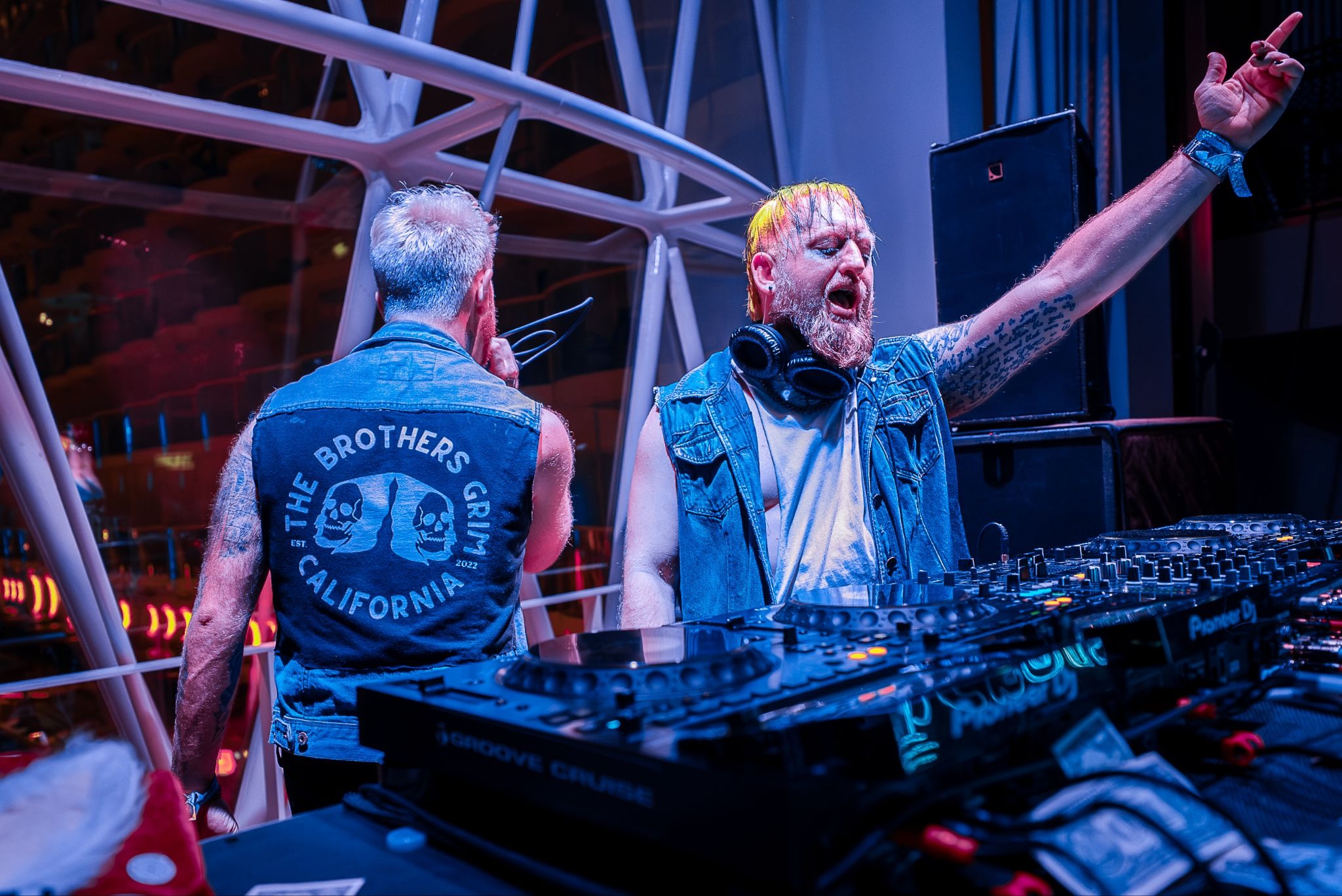  The Brothers Grim performing at Taking Back Emo on Groove Cruise 2026‍