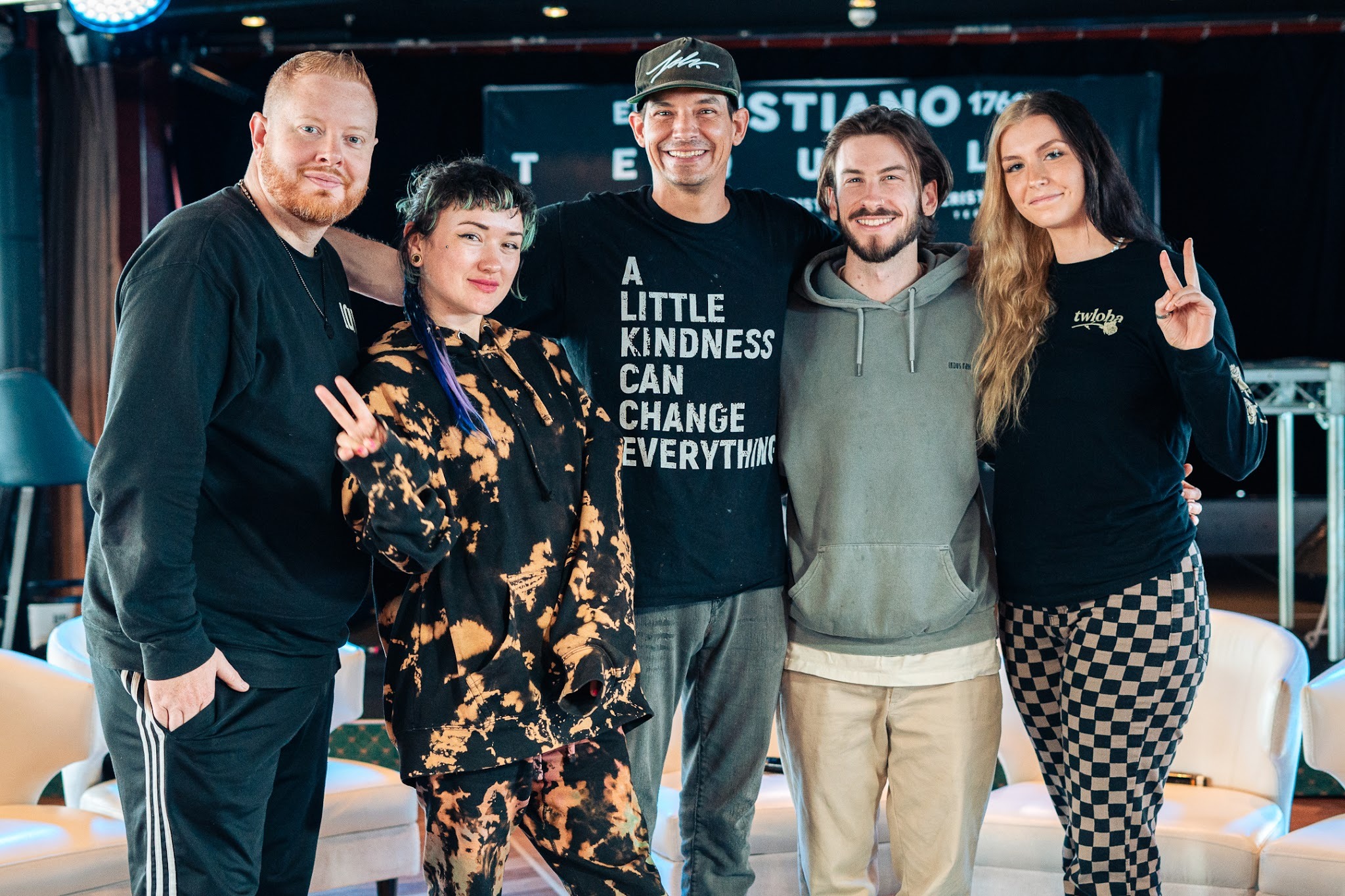 When The Music Stops mental health team aboard Groove Cruise 2026
