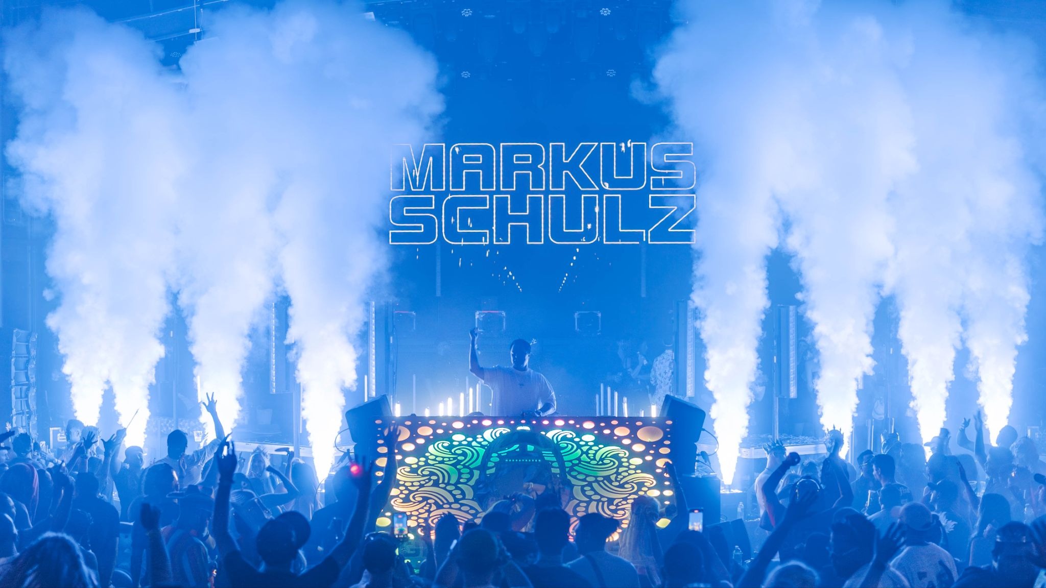 Markus Schulz performing on Groove Cruise 2026