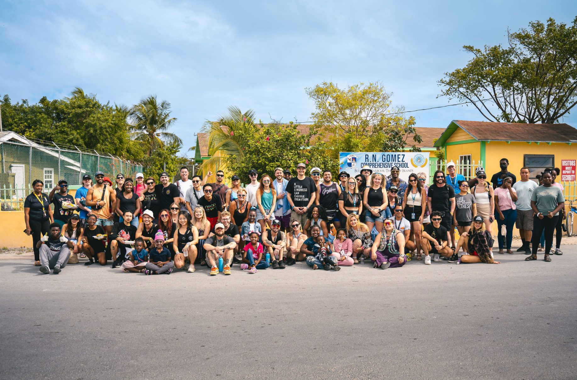 Groove Cruise Captains participating in a Whet Foundation Destination Donation event