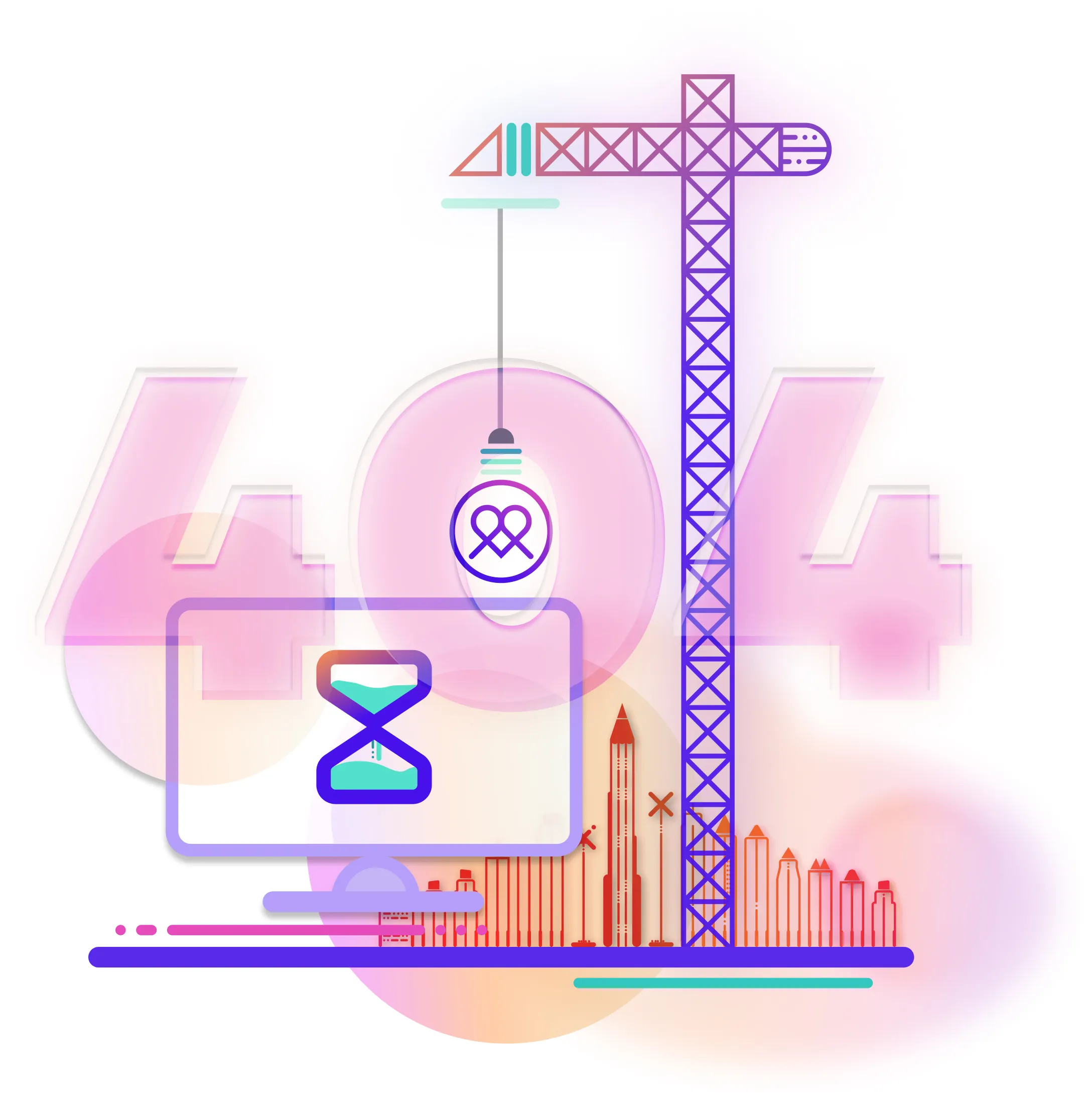 Visual image for 404 error page