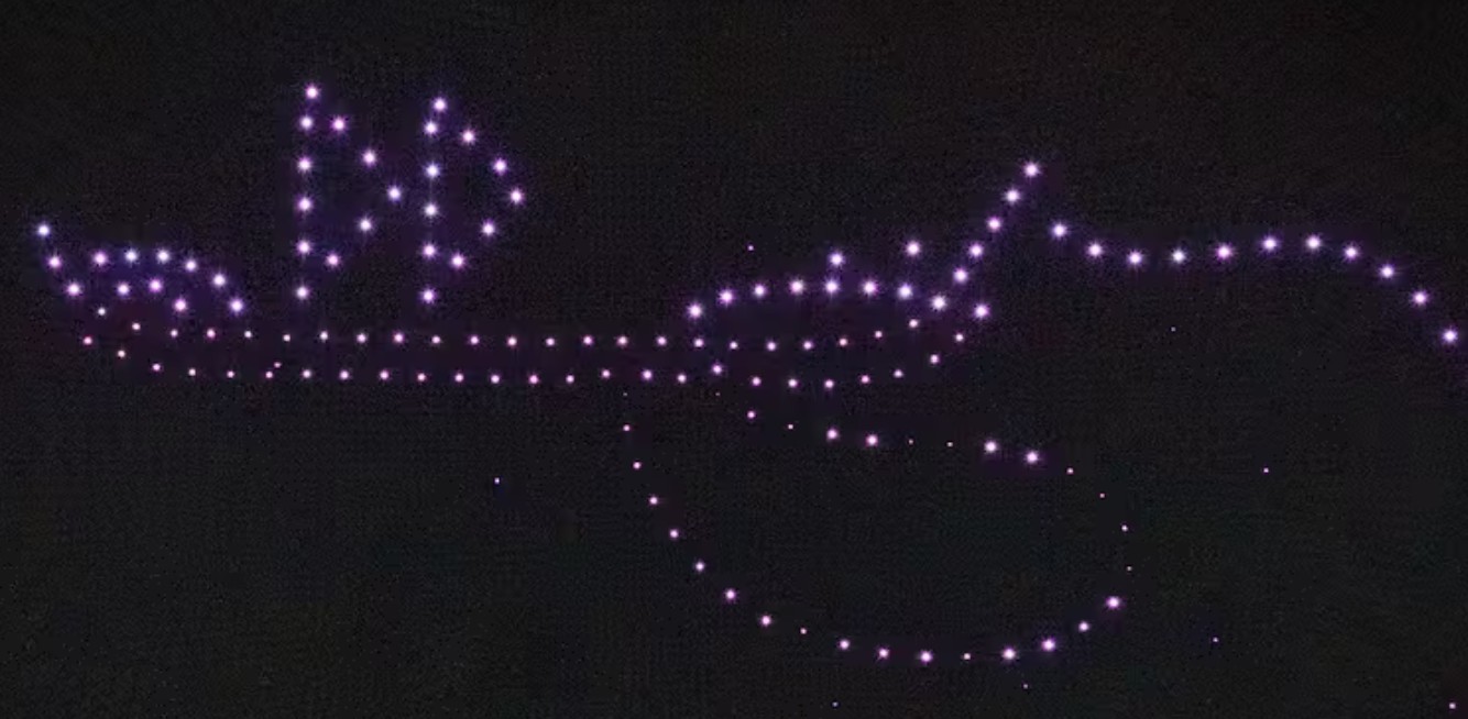 Rotorua Matariki drone show returns with record 550-light display
