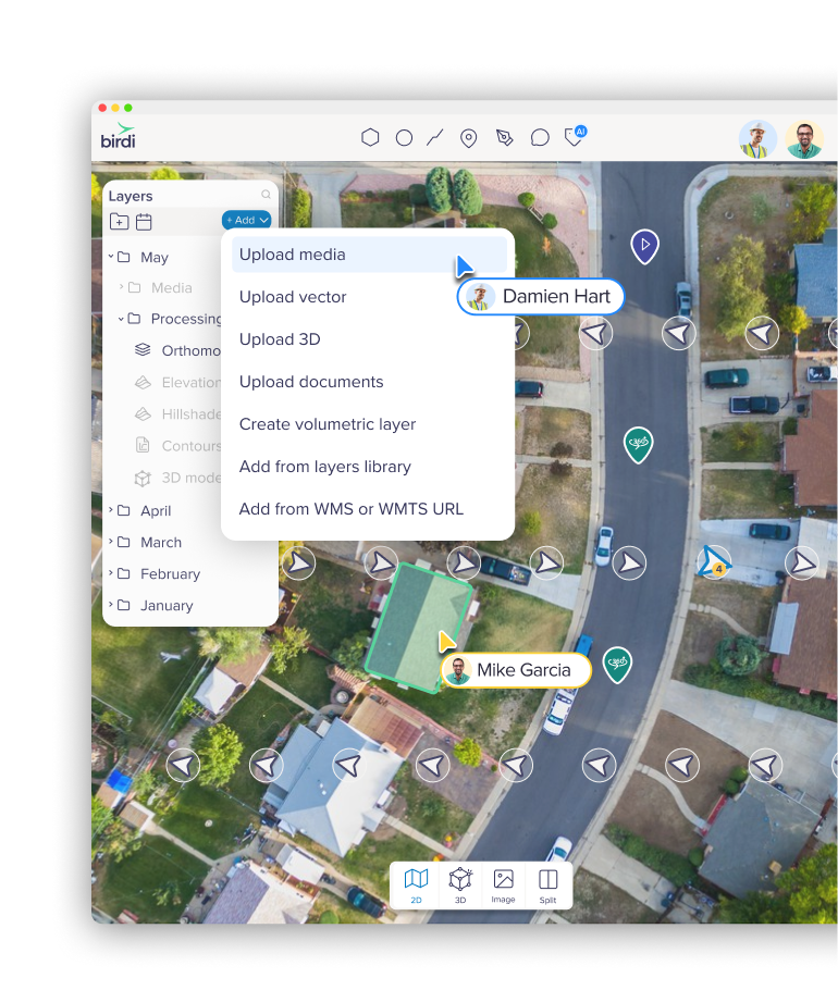 Birdi is built for teams, not just GIS specialists