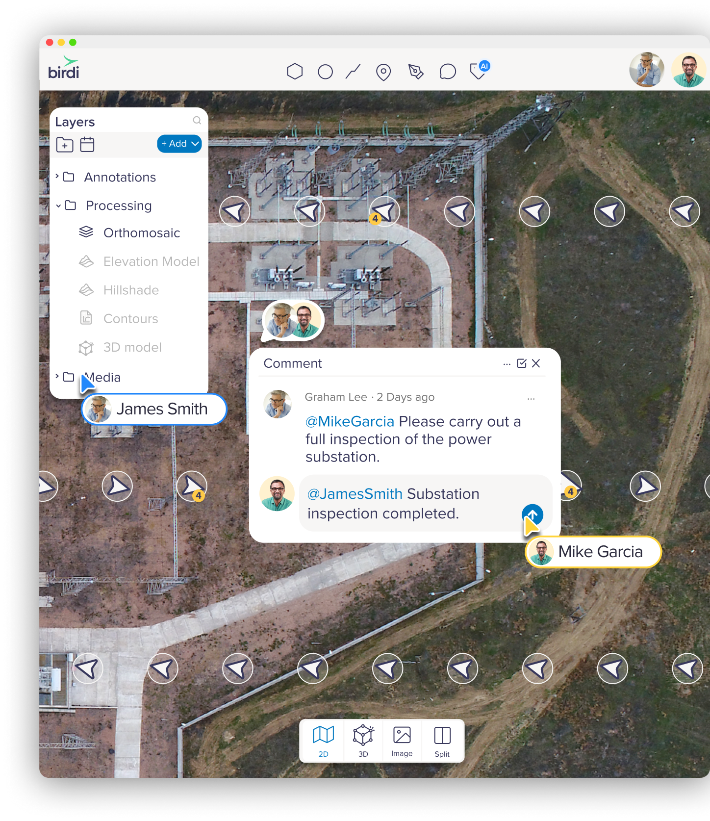 Birdi is built for teams, not just GIS specialists