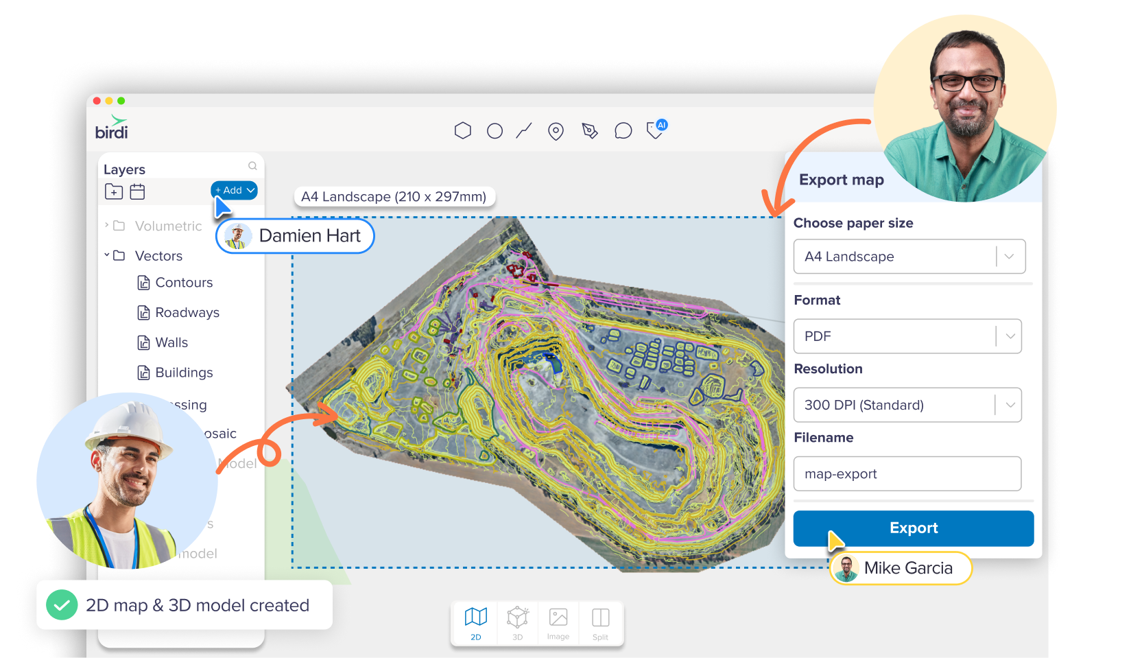 Birdi and Esri work side-by-side