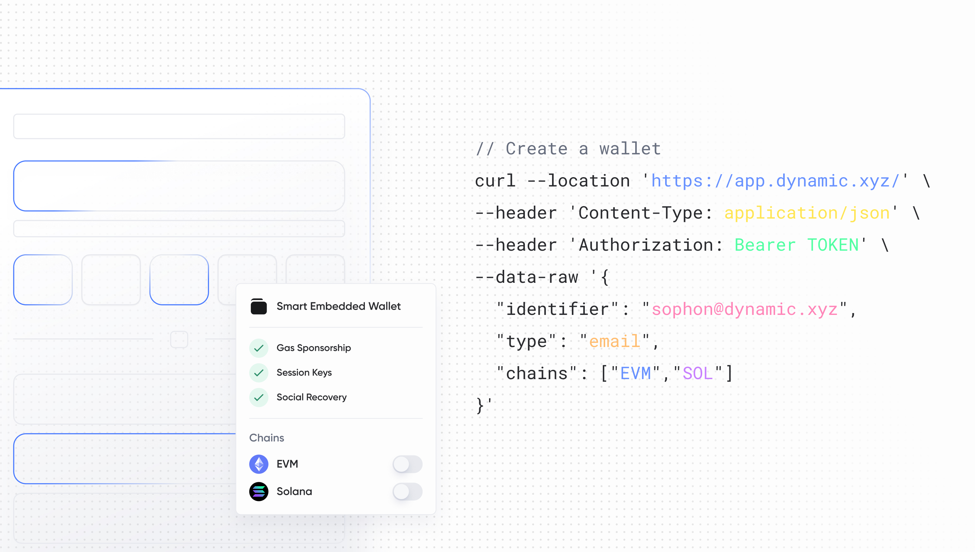 Wallet Infrastructure for Backend Systems: Dynamic’s Low-Level APIs, No UI Required