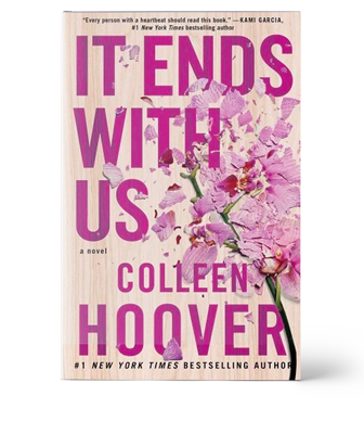 Book Cover of It Ends with Us by Colleen Hoover