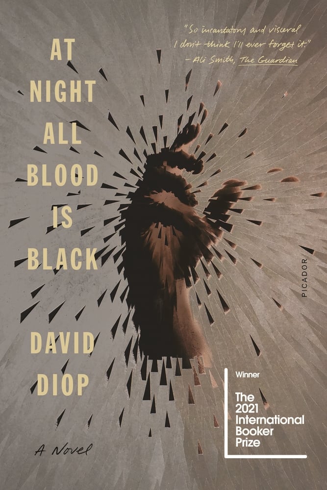 At Night All Blood Is Black A Novel by David Diop 