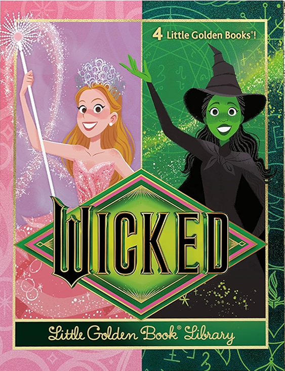 Book cover for wicked little golden book boxed set universal pictures wicked various