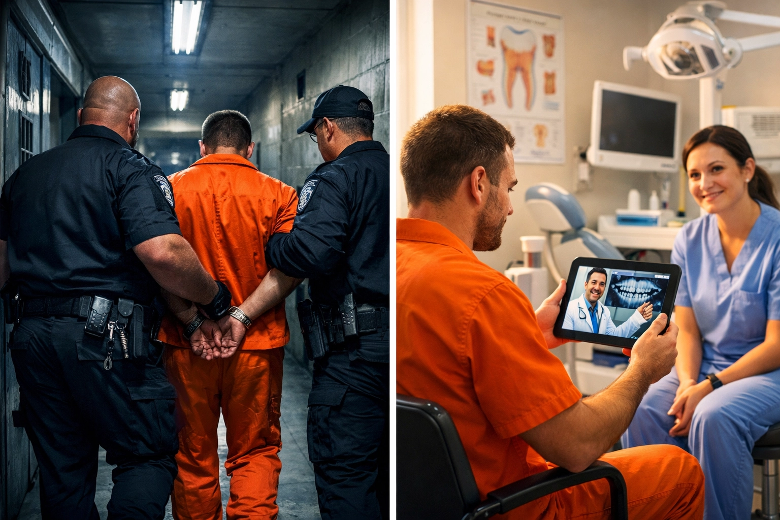 Comparison of traditional inmate transport versus virtual dental consultation in correctional facility