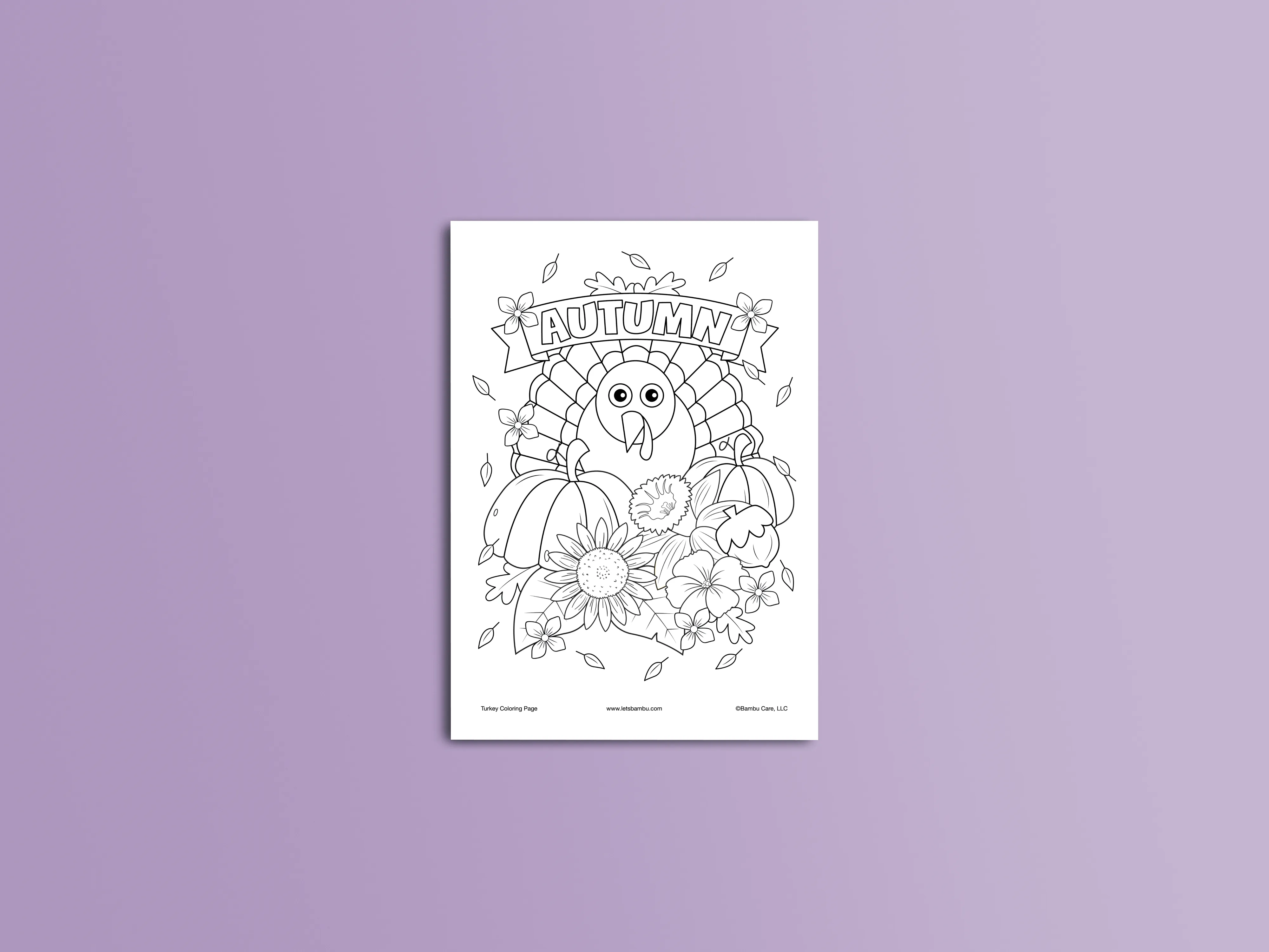 Turkey Coloring Pages (3)