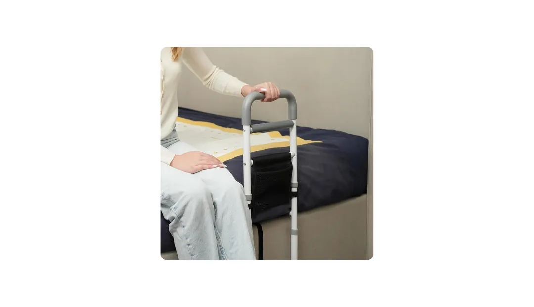 Bed Assist Rail with Storage Pocket