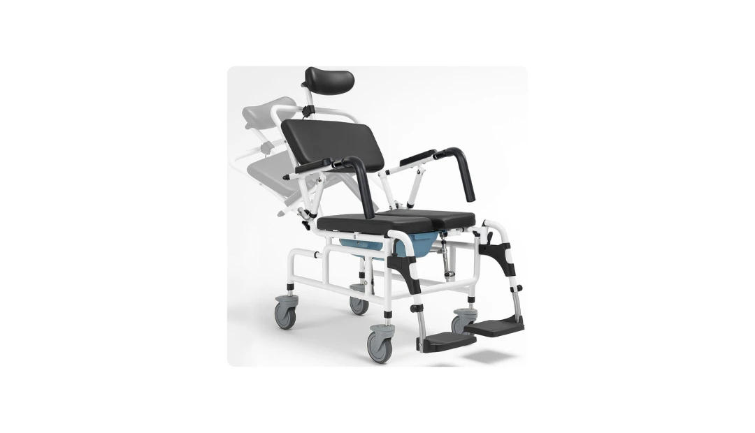 Reclining Rolling Shower Chair