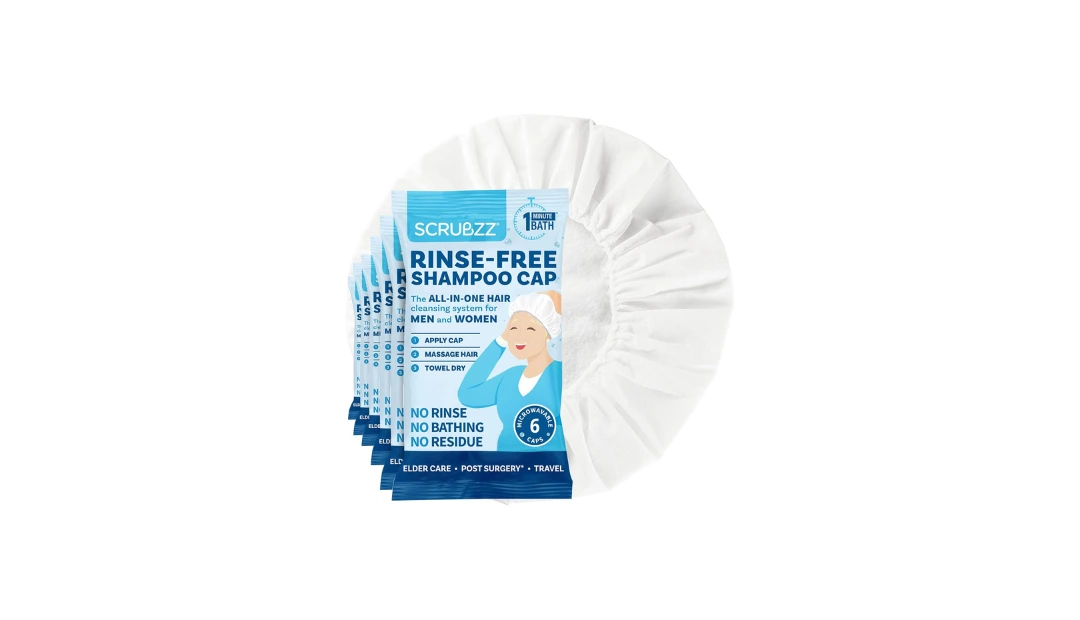 Rinse-Free Shampoo Caps