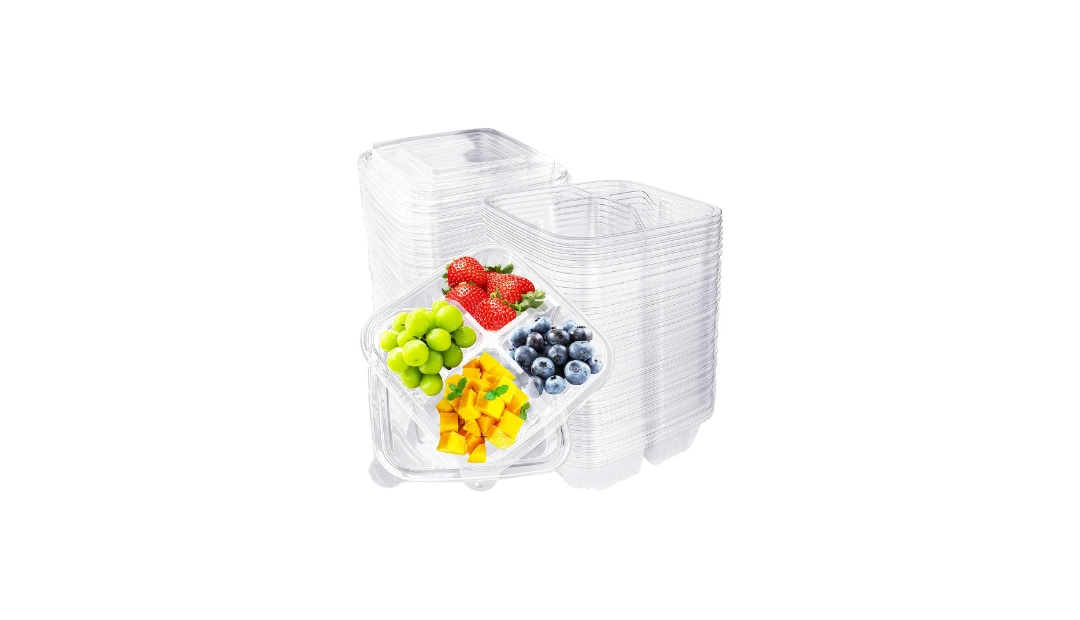 Clear Bento Snack Containers
