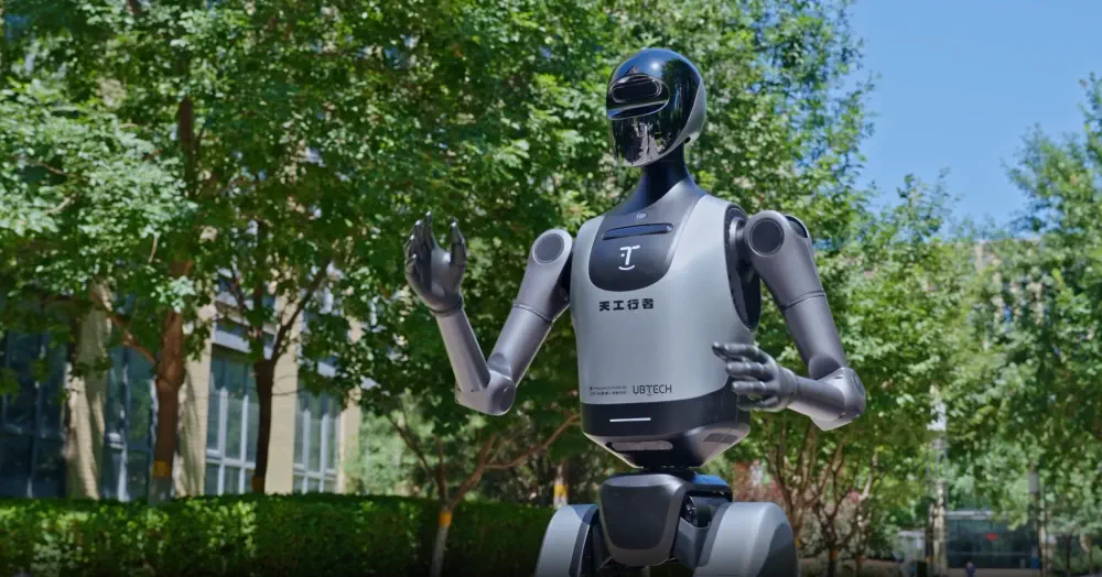 Ubtech Humanoïde Robot Walker E Stem & Visie - RobotShop