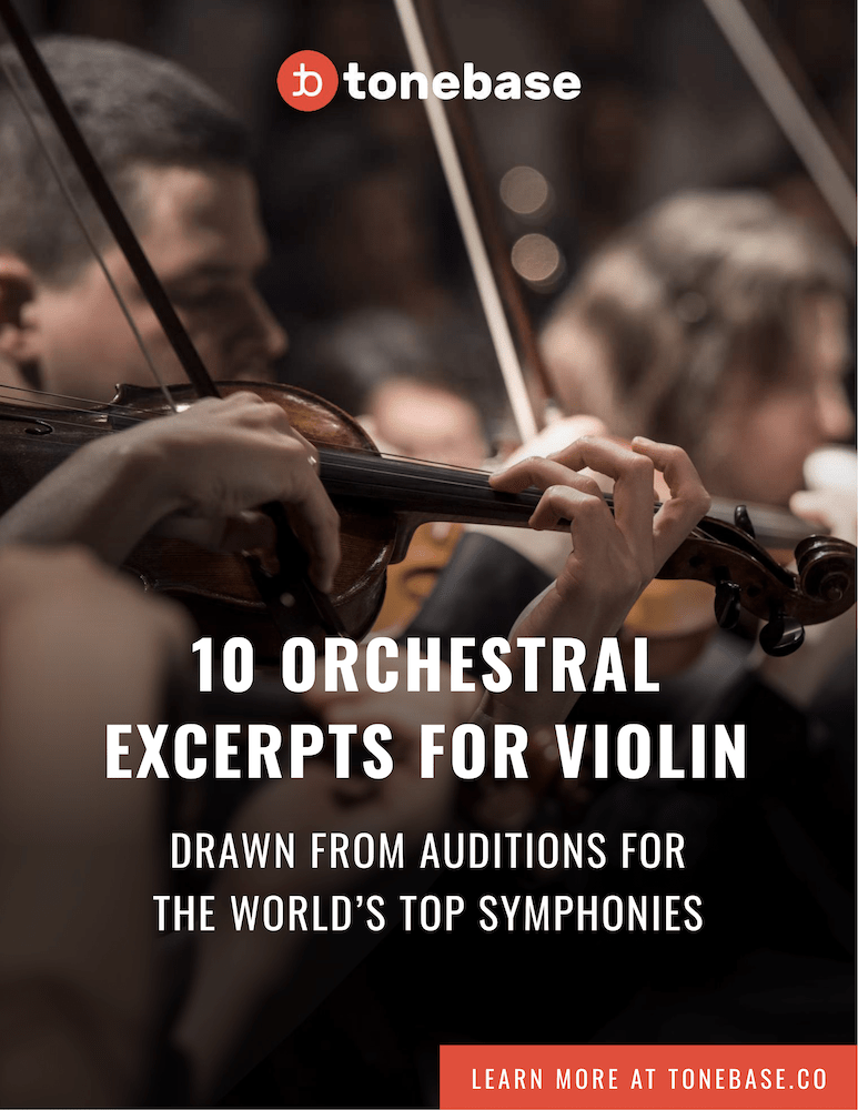 10 Orchestral Excerpts for Violin