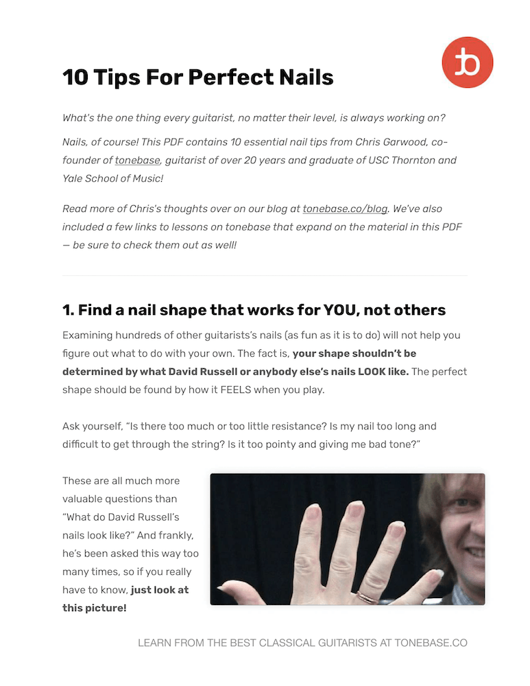 10 Tips for Perfect Nails