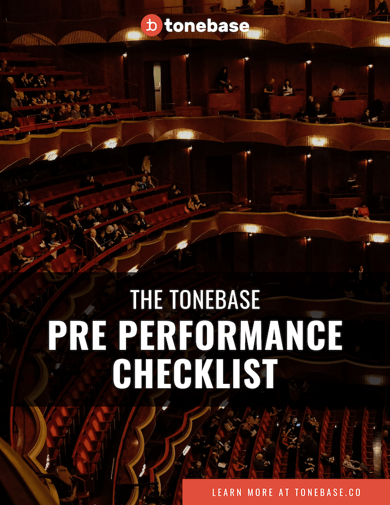 Pre-Performance Checklist