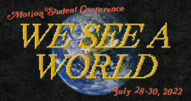 We See A World Banner