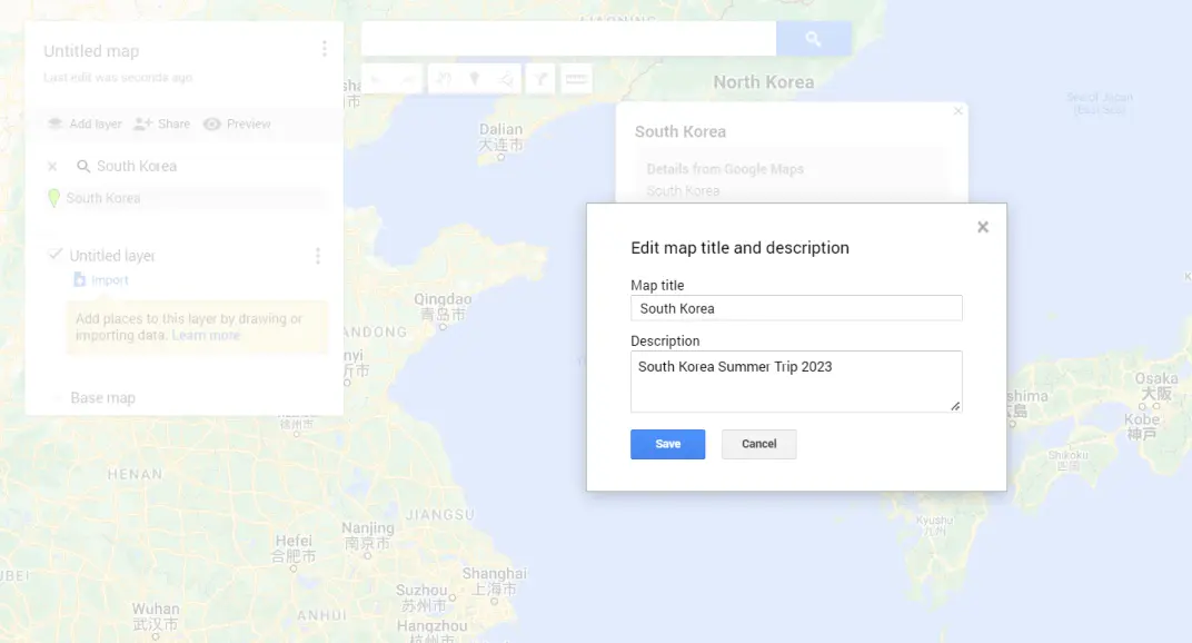 google maps trip planner, google my maps, reise mit google