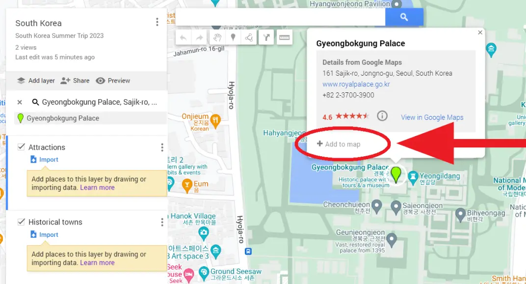 tour mit google maps erstellen