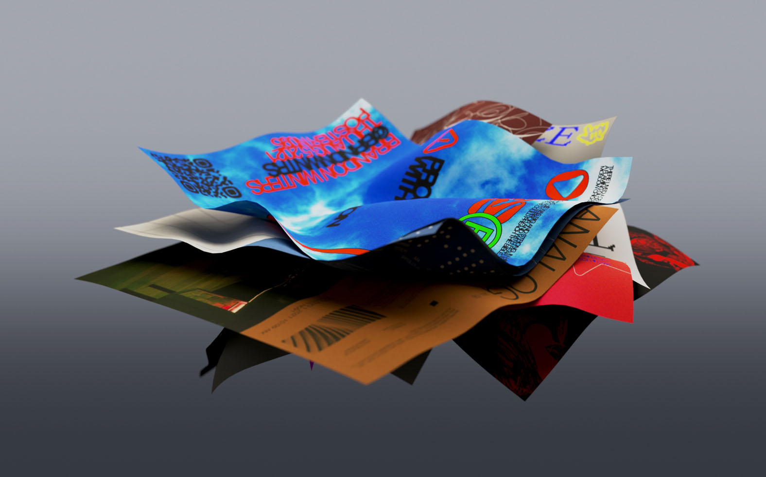 100—Day Poster Series by Brandon Winters | Layout Design, Poster Design