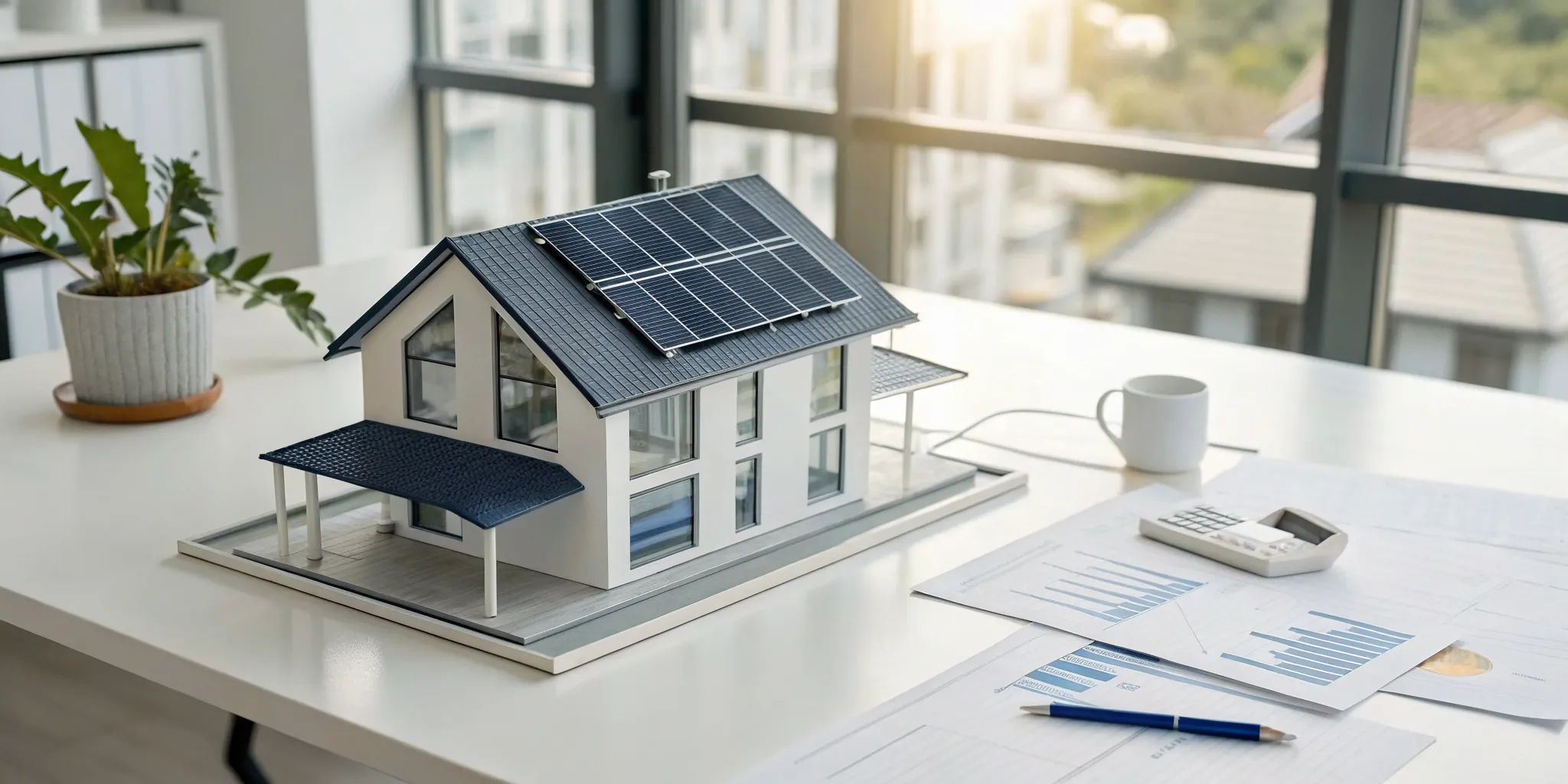 Calculator and charts showing the cost to add a battery to a home solar system.