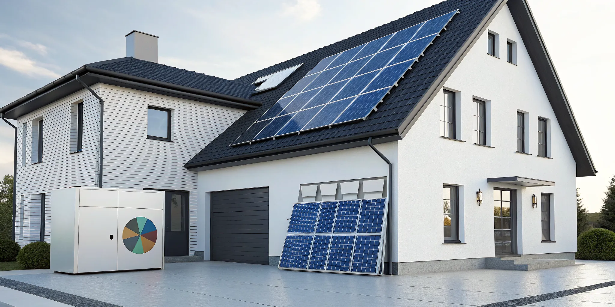 The average cost for a residential solar system installed on a modern home.